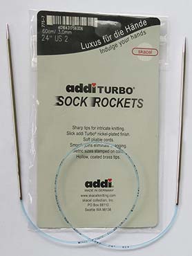 ADDI TURBO Circular Knitting Needles (ADDI LACE, ADDI NATURA, ADDI CLICKS)
